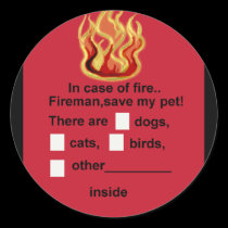 pet safety stickers