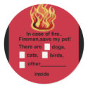 pet safety stickers