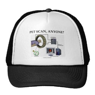 PET Scan, Anyone? (Positron Emission Tomography) Mesh Hats