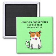 Pet Services Promotional Magnet