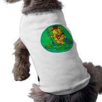 Pet Shirt - dog gone fishing pet clothing