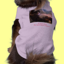 Pet Shirt  I'm Spoiled Rotten! pet clothing