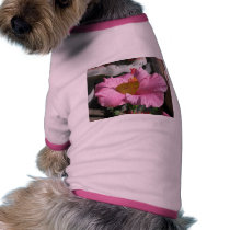 Pet Shirt (pink flower) pet clothing by ISEcream Pet Shirt (pink flower) pet clothing
