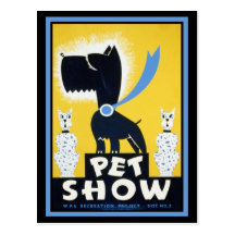 Pet Show Post Card