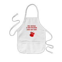 Pet Sitter & Dog Walker Paw Print Aprons