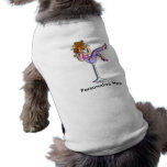 Pet Tees - Girl in a Martini Glass, Lil Red