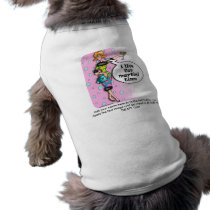 Pet Tees - Polka Dot Martini Diva pet clothing by TheMartiniDiva Pet Tees - Polka Dot Martini Diva pet clothing