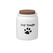 Pet Treats Jar Candy Jars