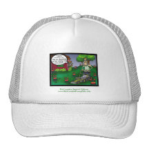 PETA & The Crabgrass Funny Ringer Men's Tee Mesh Hats