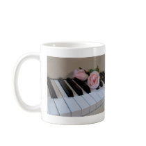 Petal Pink Keys mugs by Debrene Petal Pink Keys mugs