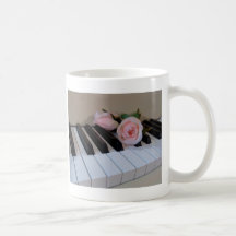 Petal Pink Keys Mug