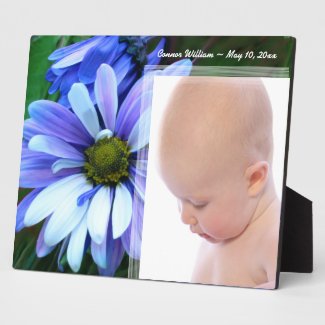 Petal Pleasure Personalized Photo Plaque