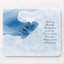 Petal Wings Mousepad by naturespaintbox Petal Wings Mousepad