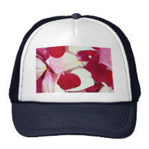 Pétalos color de rosa mezclados gorro de camionero