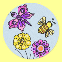 Petals and Wings 1 stickers