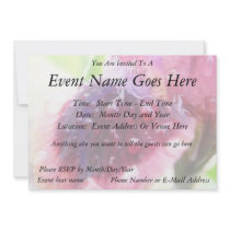 Petals - Cat's Eye Iris Custom Announcements