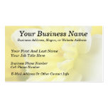 Petals - Daffodil Detail Business Card Templates