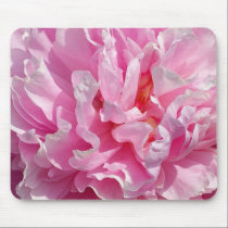 Petals of Pink Peony Mousepad mousepads