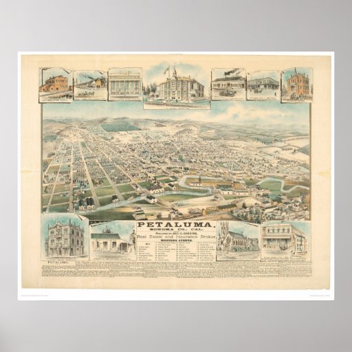 Petaluma, CA. (1314A) Print