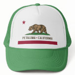 Petaluma: Flag Of  California Cap hats