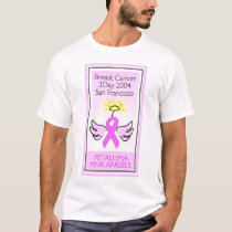 Petaluma Pink Angels t-shirts by MikiiCummins Petaluma Pink Angels t-shirts