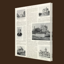 Petaluma Residences, California canvas prints