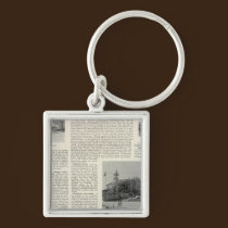 Petaluma Residences, California keychains