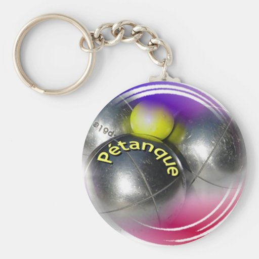 Petanque Key chain