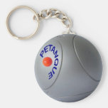 Petanque Key Chain