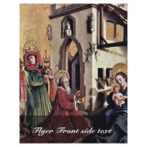 Peter Altar Fragment Of An Altar Of St. Peter'S Ca Flyer Design