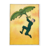 Peter and the Balloon Bird “The Gnome King of Oz” postcards by MyOtherPlanet Peter and the Balloon Bird “The Gnome King of Oz” postcards
