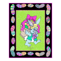 Peter Cotton-tail Easter Poster Design 6 posters