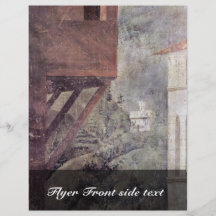 Peter, Distributed Alms To The Village And Death Full Color Flyer
