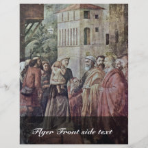 Peter, Distributed Alms To The Village And Death Flyers