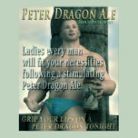 Peter Dragon Ale Grip your lips posters