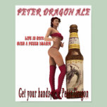 Peter Dragon Ale life is good posters
