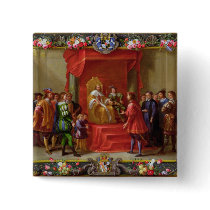 Peter IV, King of Aragon Button