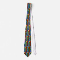 Peter Max style screws Tie by marcoart Peter Max style screws Tie