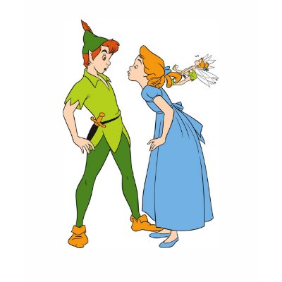 Peter Pan and Wendy Disney t-shirts