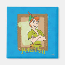 Peter Pan - Frame Fridge Magnet