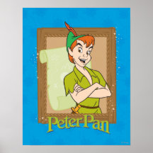 Peter Pan - Frame Poster
