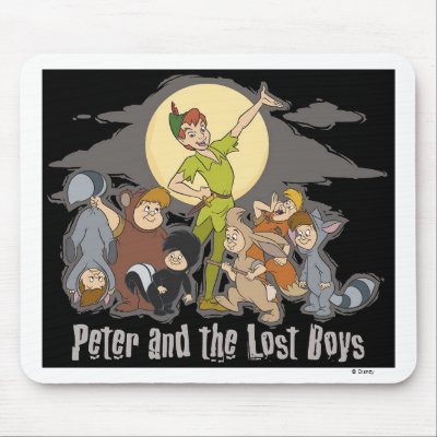Peter Pan Peter Pan and the Lost Boys Disney mousepads