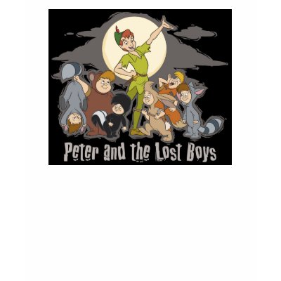 Peter Pan Peter Pan and the Lost Boys Disney t-shirts