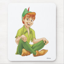 Peter Pan Sitting Down Disney Mousepads