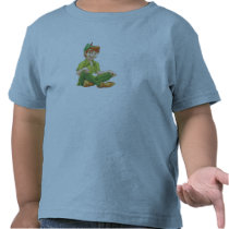 Peter Pan Sitting Down Disney T Shirts