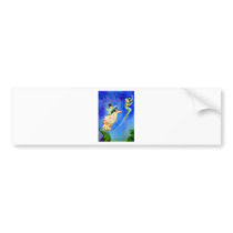 PETER PAN, WENDY, JOHN AND MICHAEL FLY AWAY BUMPER STICKER