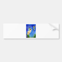 PETER PAN, WENDY, JOHN AND MICHAEL FLY AWAY BUMPER STICKER