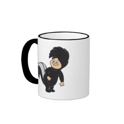 Peter Pan's Lost Boy Skunk Disney mugs