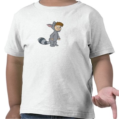 Peter Pan's Lost Boys Raccoon Disney t-shirts