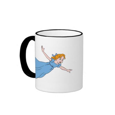 Peter Pan's Wendy Flying Disney mugs